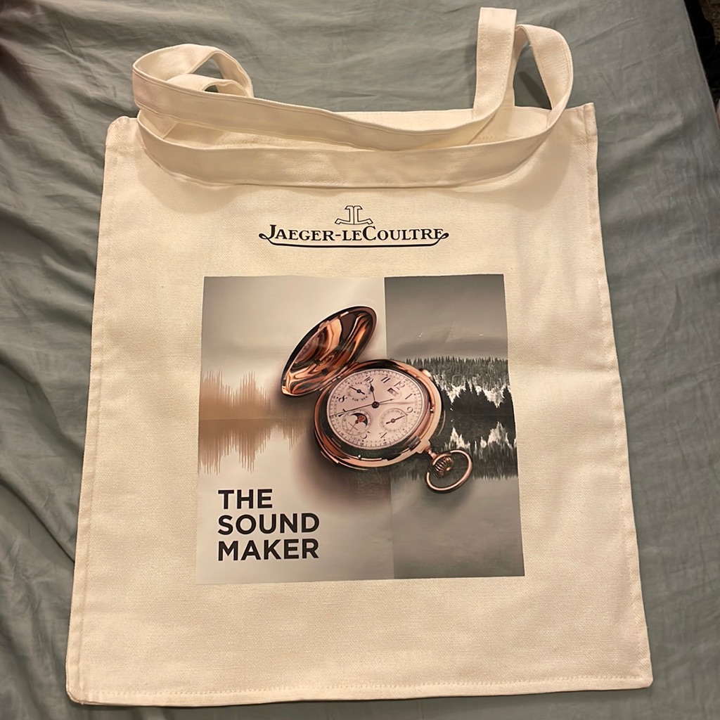 Authentic JaegerLecoultre Tote Bag
